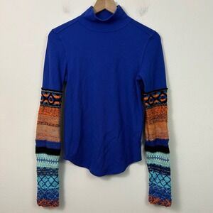 Free People We The Free  All To Well Cuff Thermal Top Size M
